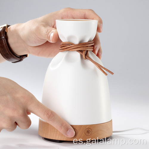 Luz nocturna humidificadora envuelta en tela